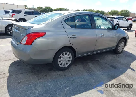 2013 Nissan Versa 1.6 Sv из США, поврежденный, VIN 3N1CN7AP0DL864643